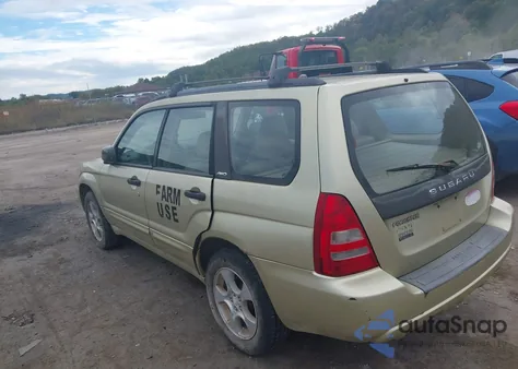 2003 Subaru Forester Xs from USA, damaged, VIN JF1SG65683H770074